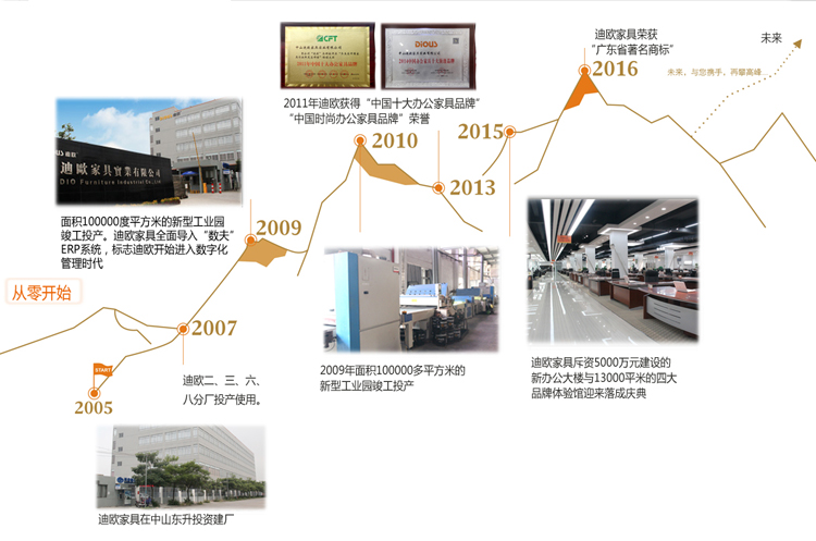 迪欧发展历程