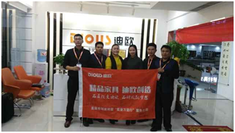郑州中博迪欧代表与迪欧集团代表合影