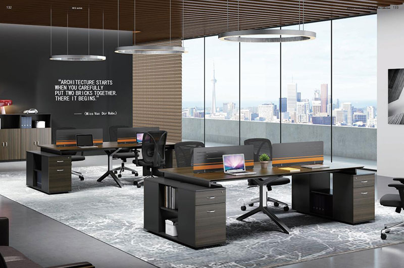 瑞士系列 - 现代办公室职员办公桌