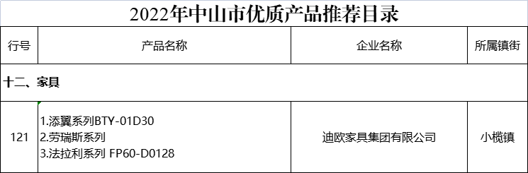 迪欧家具