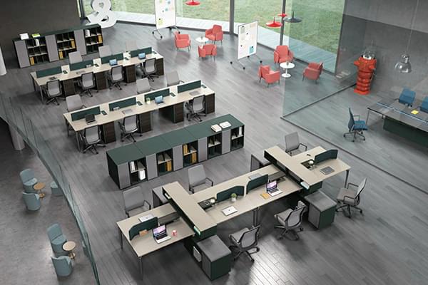 新品-屏风卡位-米拉尔系列-沃美斯品牌-迪欧家具