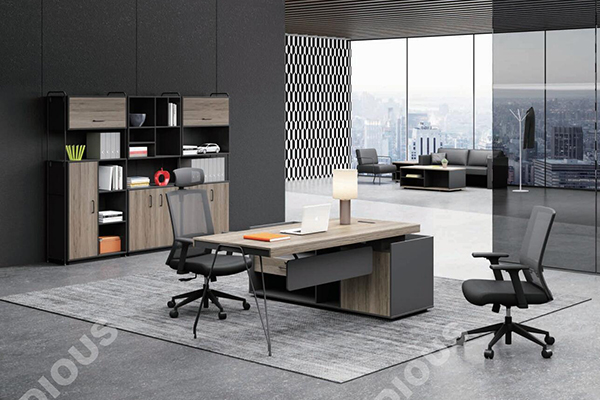 新品-办公室办公桌椅-铂睿系列-迪欧家具