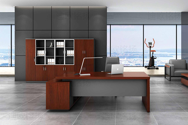 新品-惠普系列-经理办公桌-迪欧家具