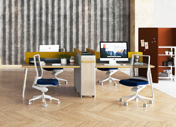 2021-时尚现代员工办公桌椅-迪欧家具-米诺系列